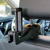 Seat - 2pc 1 Car Headrest Hidden Hooks