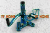Kawasaki Ninja ZX6R (2009-2014) Blue Rearset Footrest Pegs