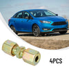 Brake Pipe 4.75mm Brake Line Connector 4pcs