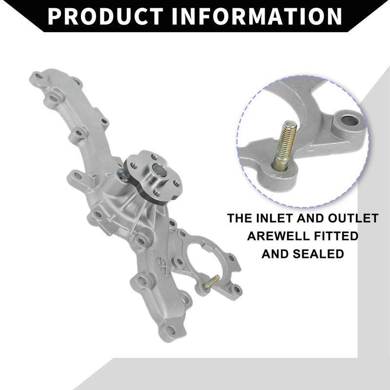 Lexus ES350 RC300 RC350 Water Pump with Gasket (2007-2020)
