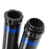 Cub 7/8" Motorcycle Handlebar Grips Carbon Blue (2022)