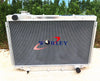 Toyota Land Cruiser HZJ80 HDJ80 Aluminum Radiator + Black Hose (90-98)