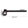 Motorcycle Black 1 Pair 46mm Handlebar Clip Ons
