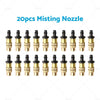 Garden Irrigation Brass Spray Misting Nozzle (5-20x)
