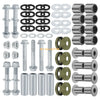 Front Upper+Lower A Arm Bushings Seals Kit / 2 x / Suzuki Z400 LTZ400 Arctic Cat