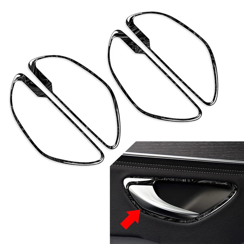 Benz GLC Class X253 4pcs Marbling Interior Handle Frame Trim (2016-2022)