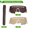 Ford Edge (2015-2021) - Brown Dashboard Cover Mat