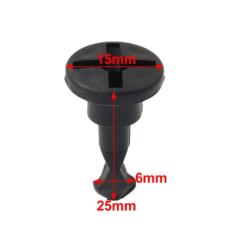 Audi Volkswagen 1.8L 10 x Engine Cover Trim Fixing Bolt Clips (2000-2005)