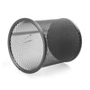 Office School Supplies Black Metal Mesh Desk Pen Pencil Organizer Cup Holder