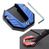 Motorcycle Bikes - Blue Kickstand Extender Pad