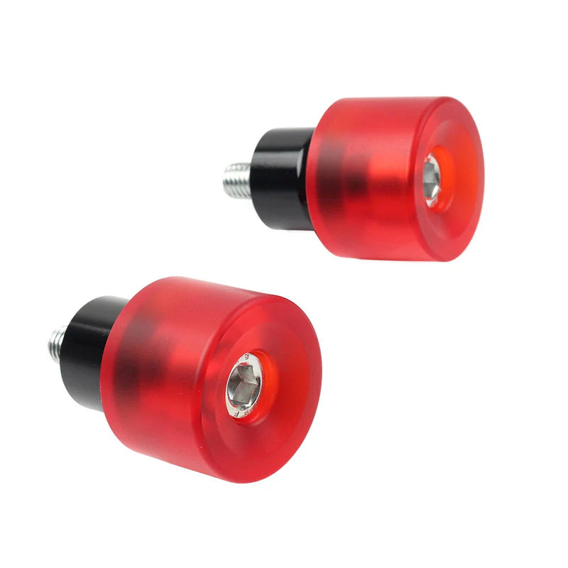 Harley M12 Red Engine Guard Crash Bar End Screws