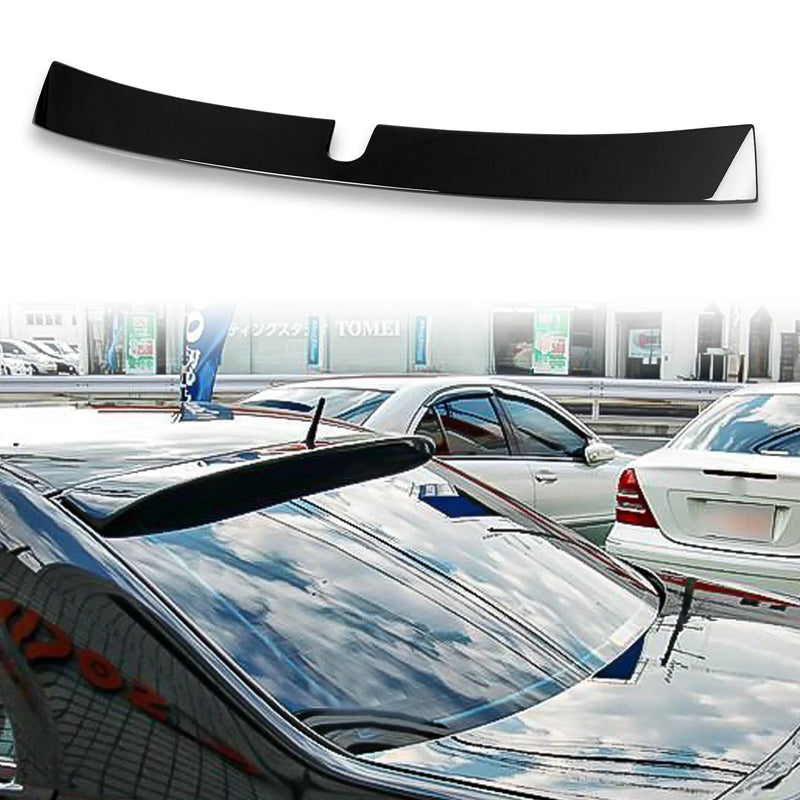 Mercedes Benz W203 Sedan (2001-2007) Gloss Black ABS Roof Spoiler