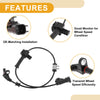 Chevrolet Silverado ABS Sensor ABS Wheel Speed Sensor Front