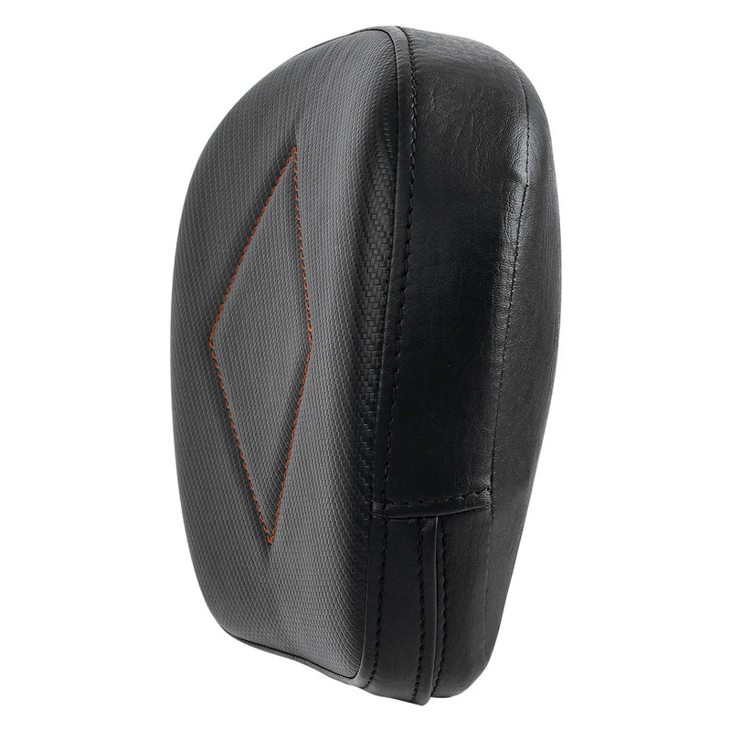 Harley Touring Road Electra Glide Black Rear Passenger Backrest Pad (2009-2023)