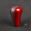 NISSAN GTR R34 (1999-2002) 2 x Red Gear Shift Knob Side Covers