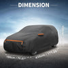 Toyota Sienta Waterproof Aluminum Film Cotton Car Cover (2015-2023)