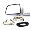 Toyota Hilux 1988-1998 Chrome Side Door Mirrors x2