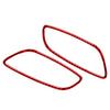 Audi TT TTS TTRS Red Interior Door Grab Handle Bowl Trim Cover (2008-2014)