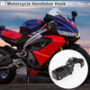 Rectangle Alloy / Motorcycle Hanging Hook / Hexagon Wrench 1 Set Black