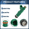 TOYOTA Yaris Hatchback 1.5 Fuel Injector 4 x (2001-2005)