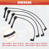 Honda Civic 4pcs Spark Plug Wire Ignition Coil Cable (1991-1995)