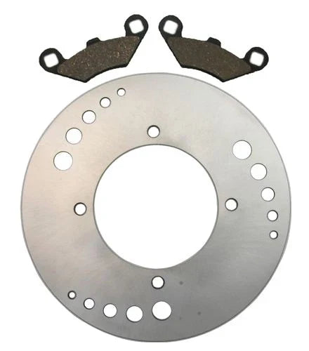 Polaris Hawkeye 300 Front Disc Brake Rotor & Semi-Metallic Pads (2007–2011)