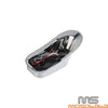 Harley Cafe Racer Chopper Chrome Red LED Tombstone Brake Tail Light