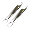 Exterior Door Handle Chrome RL+RR Fits Nissan Navara D40 4D Pickup 2005-14 D06