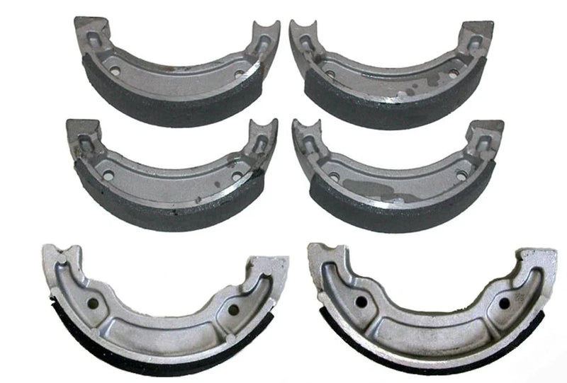 Yamaha Badger 80 / Moto-4 80 2x Front & Rear Brake Shoes (1992–2001)