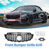 Mercedes-Benz E200 (2016-2020) Black Front Upper Bumper Grille
