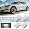 Tesla Model 3 / Y / S / X 4 x Interior LED Footwell Lights (2017-2023)