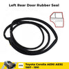 Door Rubber Seal Weatherstrip L-R Fits Toyota Corolla AE90 AE92 4D 1987-91 D10