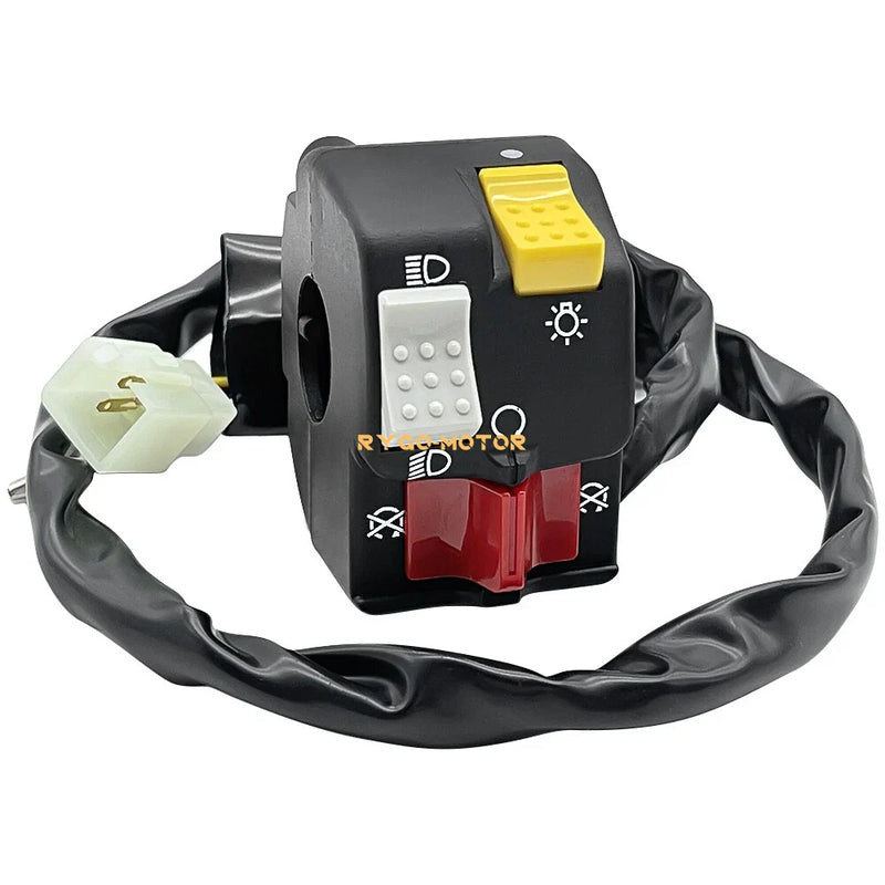 Honda ATC200X ATC250R Left Handlebar Light/Kill/Start Switch (1983–1985)