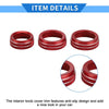 Dodge Durango (2021-2023) 3 x Pcs AC Media Volume Tune Switch Knob Cover Ring
