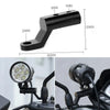 Schwa F2 (M6, M8) Handlebar Mirror Holder (2020-2023)