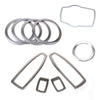 BMW 3 Series Window Switch Panel & Steering Wheel Ring Trim (2006-2013)