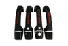 Mitsubishi L200 Triton 4 Door Catch Handle Covers Glossy Black (2024-2025)