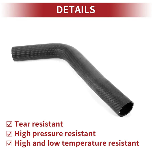 Radiator Hose for Toyota Previa 2.4L (1991-1995) - Rubber Black 1 x Piece