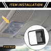 Toyota Tundra Set Carbon Fiber Roof Reading Light Cover Trim (22-24)