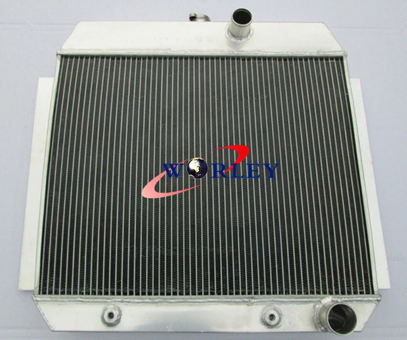 Chevy 1951-1954 3 Row Aluminum Radiator + Fan