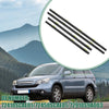 Honda (No. 72410SCAE01, 72450SCAE01) Black Window Weatherstrip Set