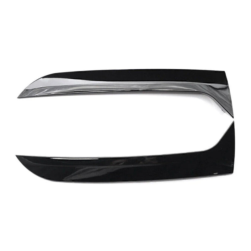 VW Tiguan 2007-2016 BLACK Rear Window Side Spoiler Canard Trim