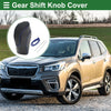 Subaru Forester Black Carbon Fiber Gear Shift Knob Cover (2018-2023)