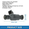 Ford Explorer 1997-2000 4.0L Black 1 x Piece Fuel Injector