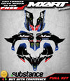 Yamaha Raptor YFZ 450R FURY STYLE Graphics Kit (2009-2013)