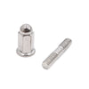 CG125 20pcs 0.24" Dia Thread Exhaust Pipe Muffler Screws Bolts Nuts