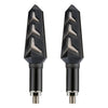 Motorcycle Tail Brake Lamp LED Turn Signal Amber Blinker Lights