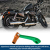 Honda CRF150F (2003-2017) Green / Orange Folding Motorcycle Gear Shifter Lever
