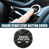 Chevrolt Engine Start Stop Button Cover Sticker Black