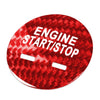 Cadillac XTS XT5 CT6 SRX CTS Red Engine Start Stop Button Trim (2013-2020)